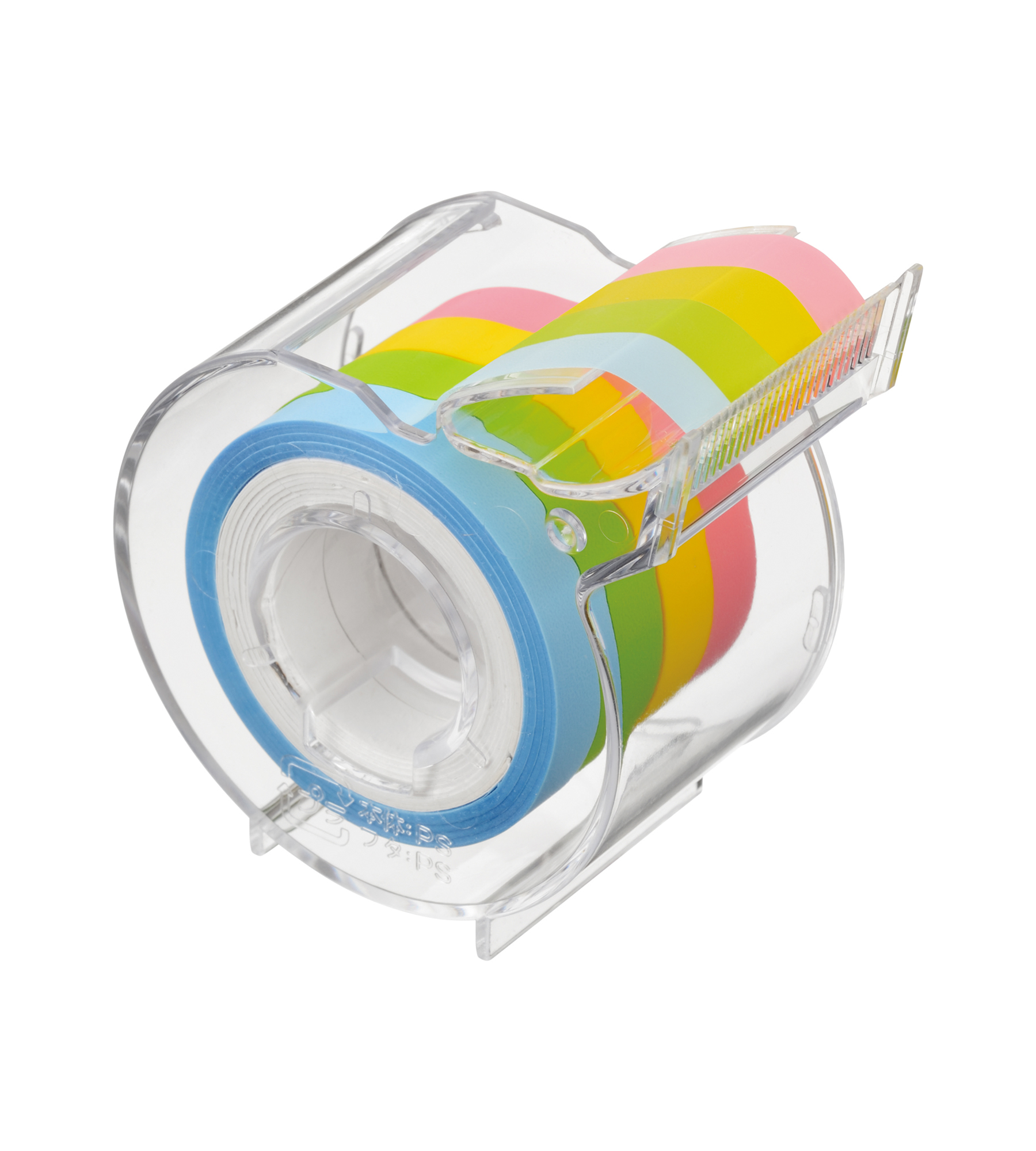 メイン商品画像 http://メモックロールテープ フィルムタイプ 7mm幅 カッター付 RF-7CH-6AN